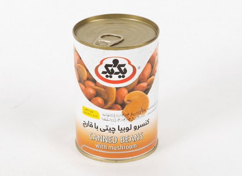 کنسرو لوبیا چیتی یک ویک مناسب تهیه غذاهای سریع و خوش طعم